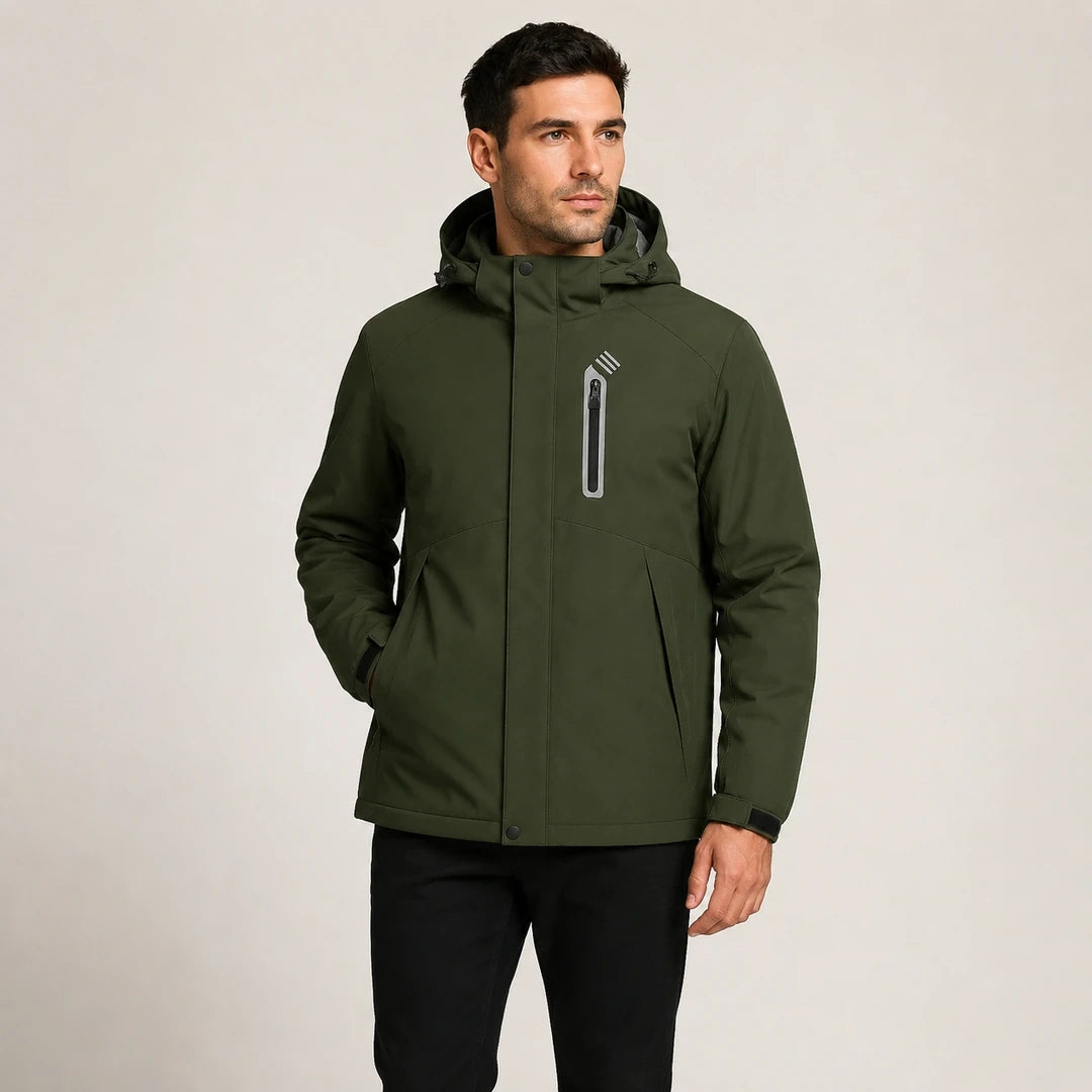 9HEAT Arctic 9 - Parka chauffante Homme porté au quotidien