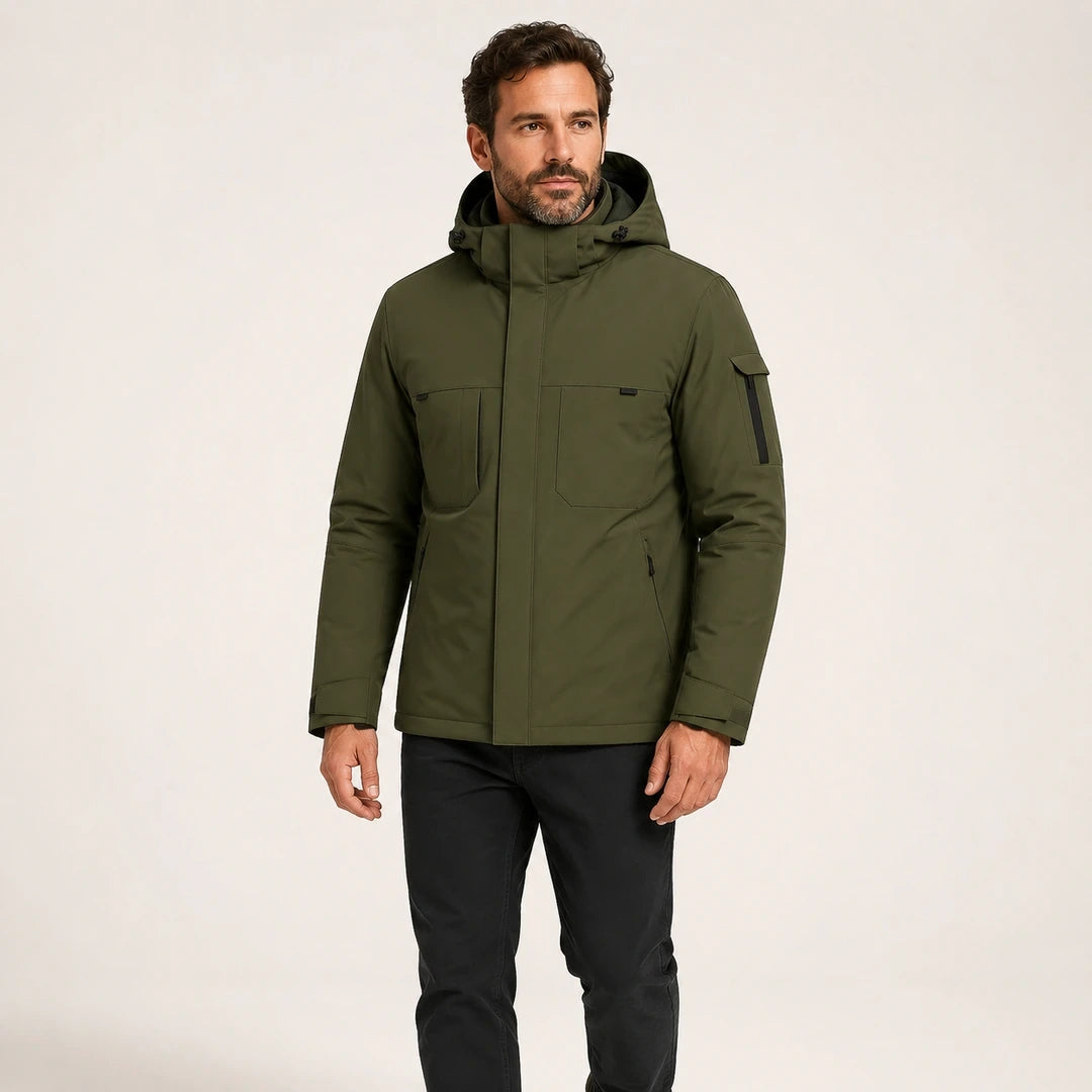 9HEAT Z50 - Parka chauffante Homme porté au quotidien