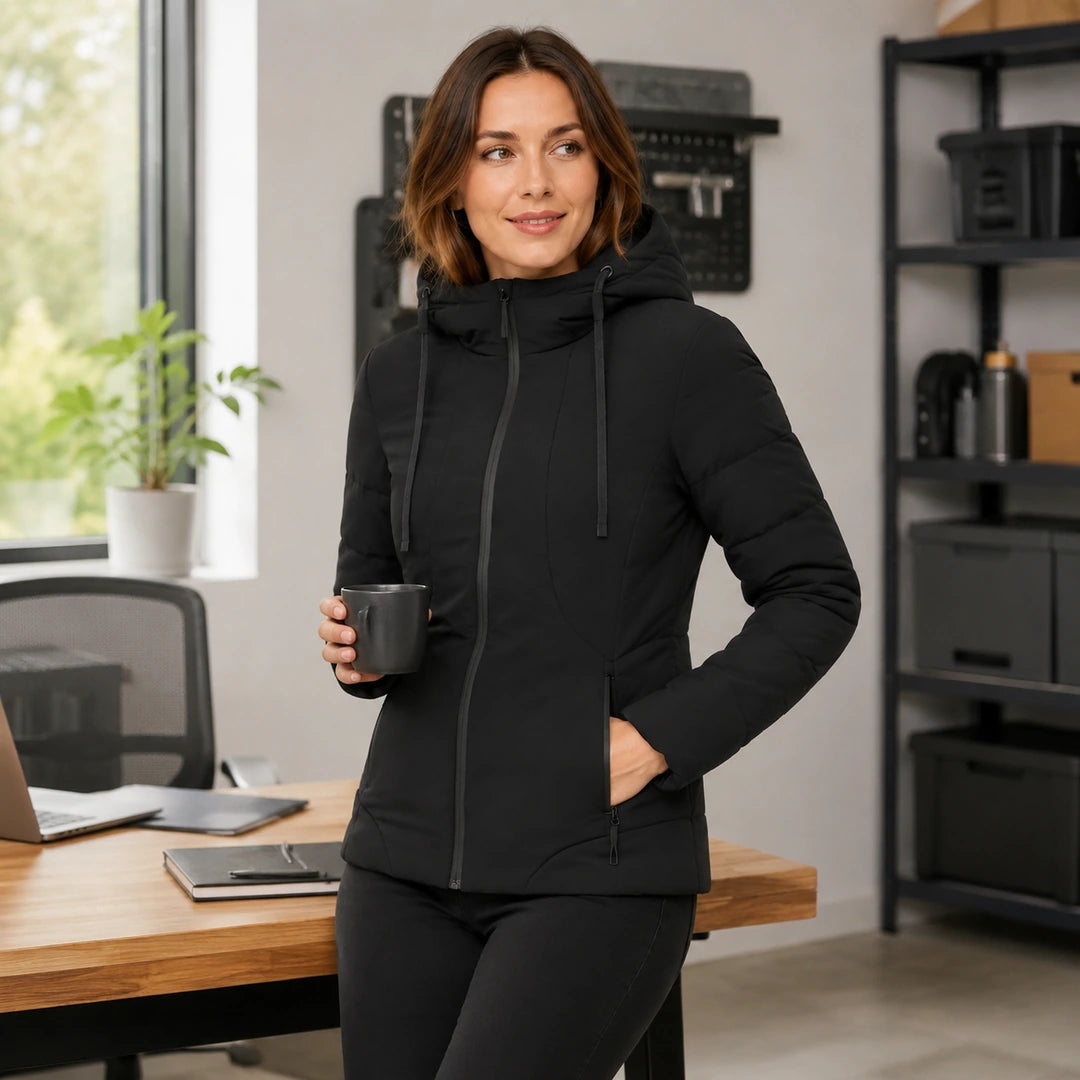 9HEAT Max R7 - Veste chauffante Femme - intensité de chaleur réglée